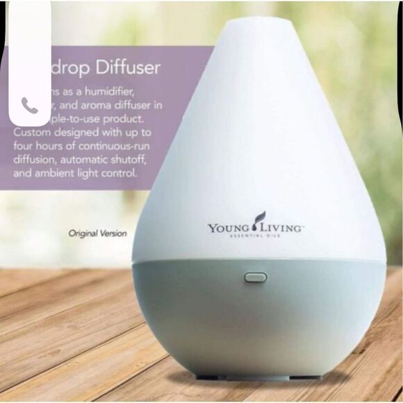 Young Living Dewdrop™ Diffuser for Essential Oils, New in Box - Picture 4 of 7